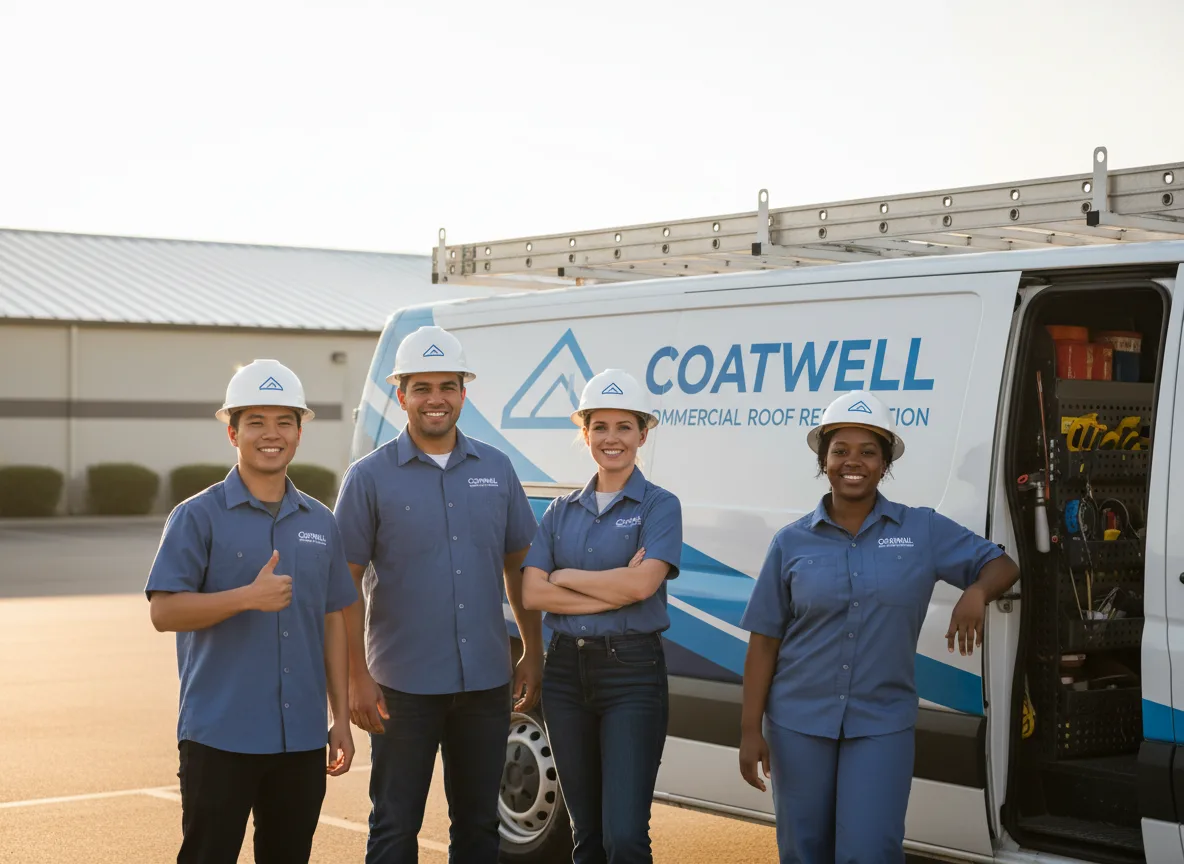 Commercial roof coating company in Rutland, ND
